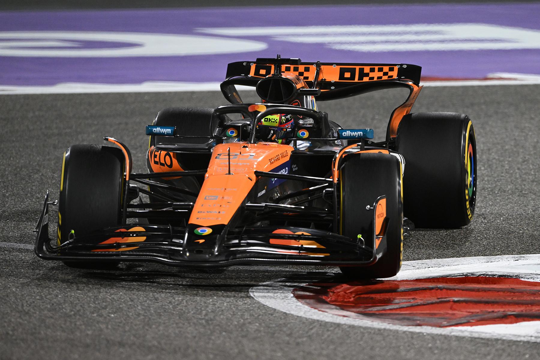 F1 Bahrain GP: Piastri takes pole, Norris and Verstappen out of top 5