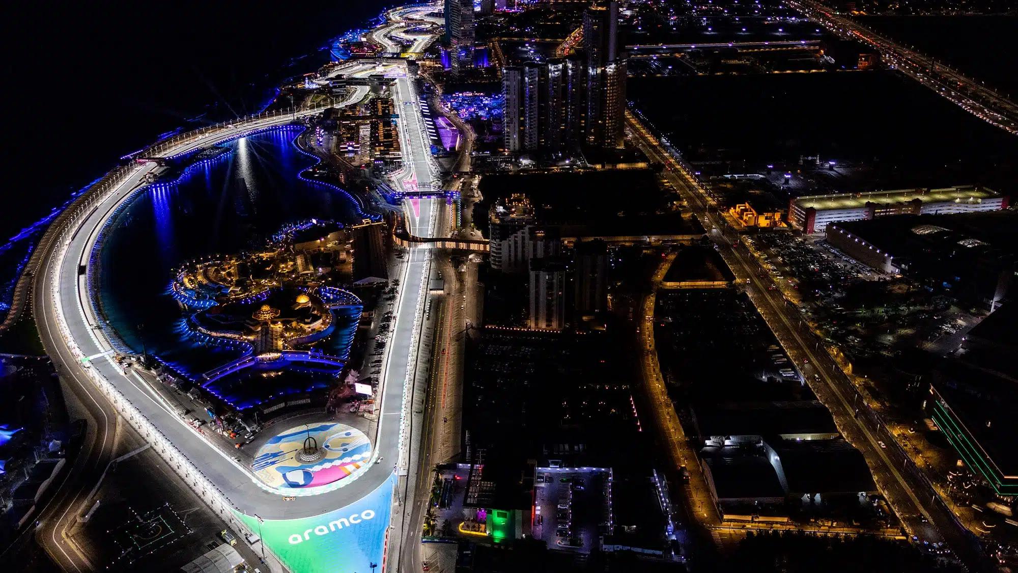 Thrills and Spills at F1 Saudi Arabian GP: Yuki Tsunoda’s Crash Halts FP2 as Lando Norris Takes the Lead!