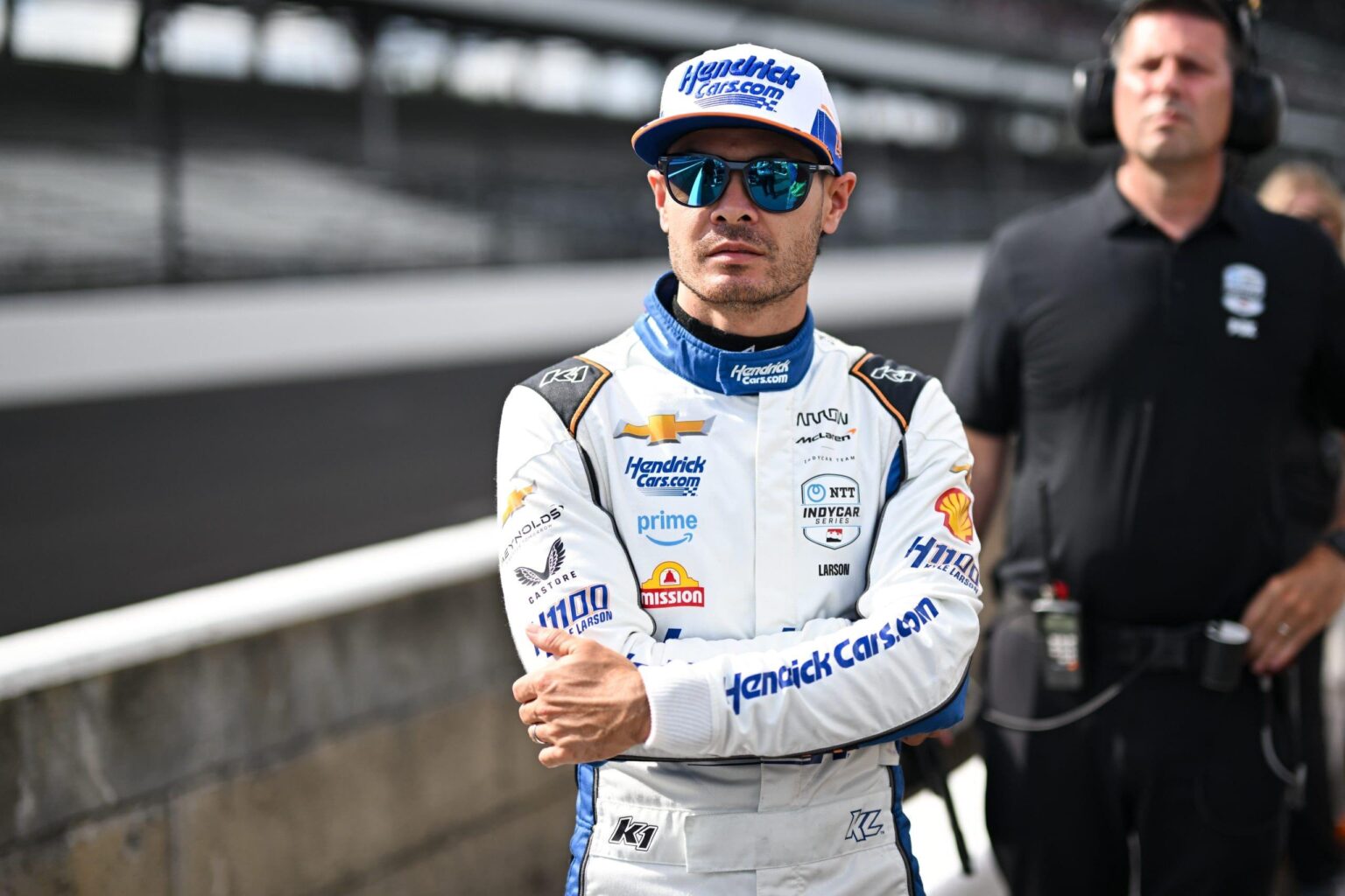 Kyle Larson Survives Harrowing Sprint Car Crash After Striking the Fence