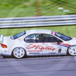 Revving Up Nostalgia: Thrilling Wheel-to-Wheel Action at the 1996 North American Touring Car Championship in Lime Rock!