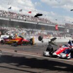 Watch: Harrowing Indycar crash takes out Penske’s Josef Newgarden at WWT Raceway