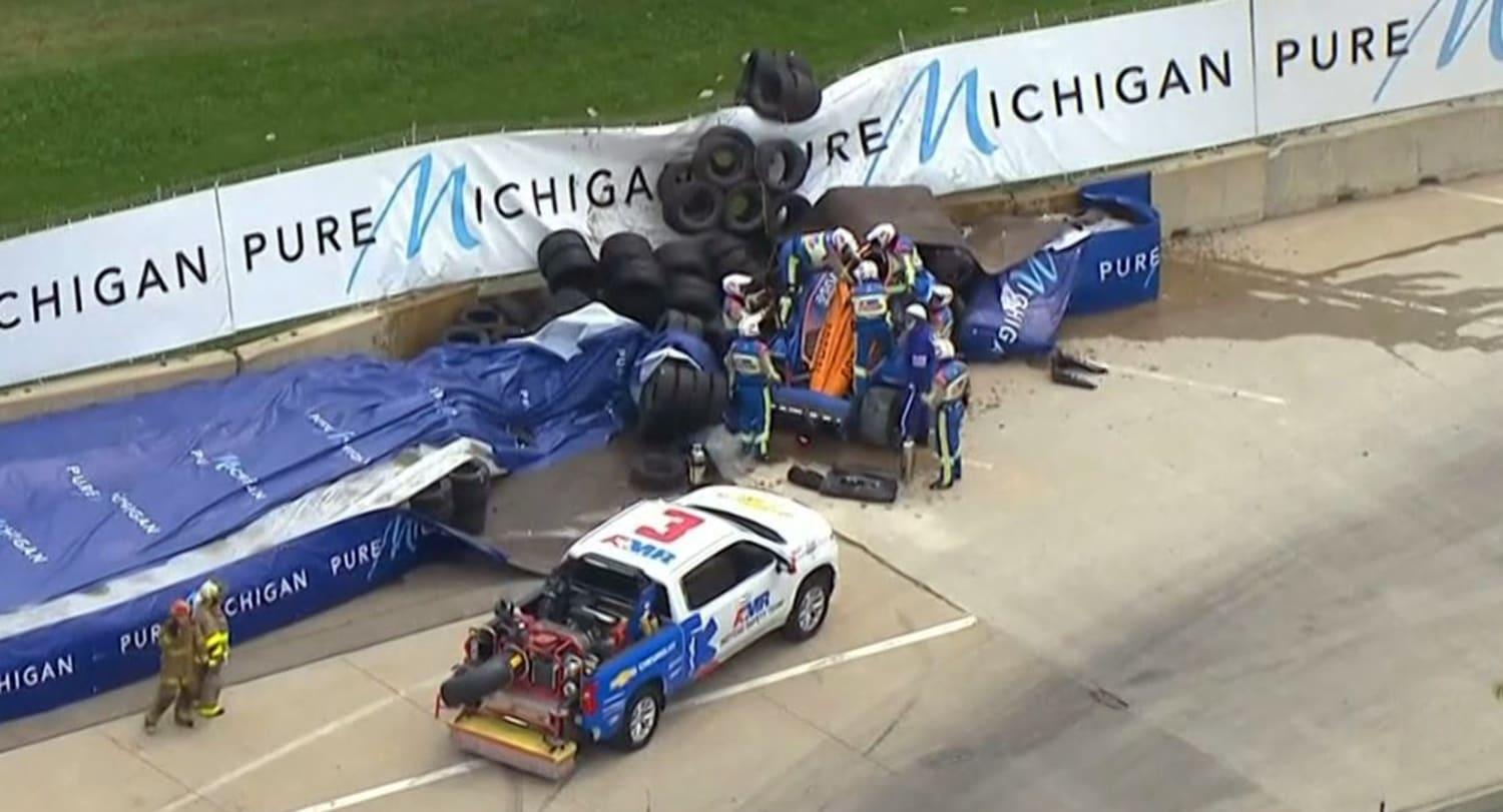 Shocking IndyCar Crash: Josef Newgarden’s Heart-Stopping Moment at WWT Raceway