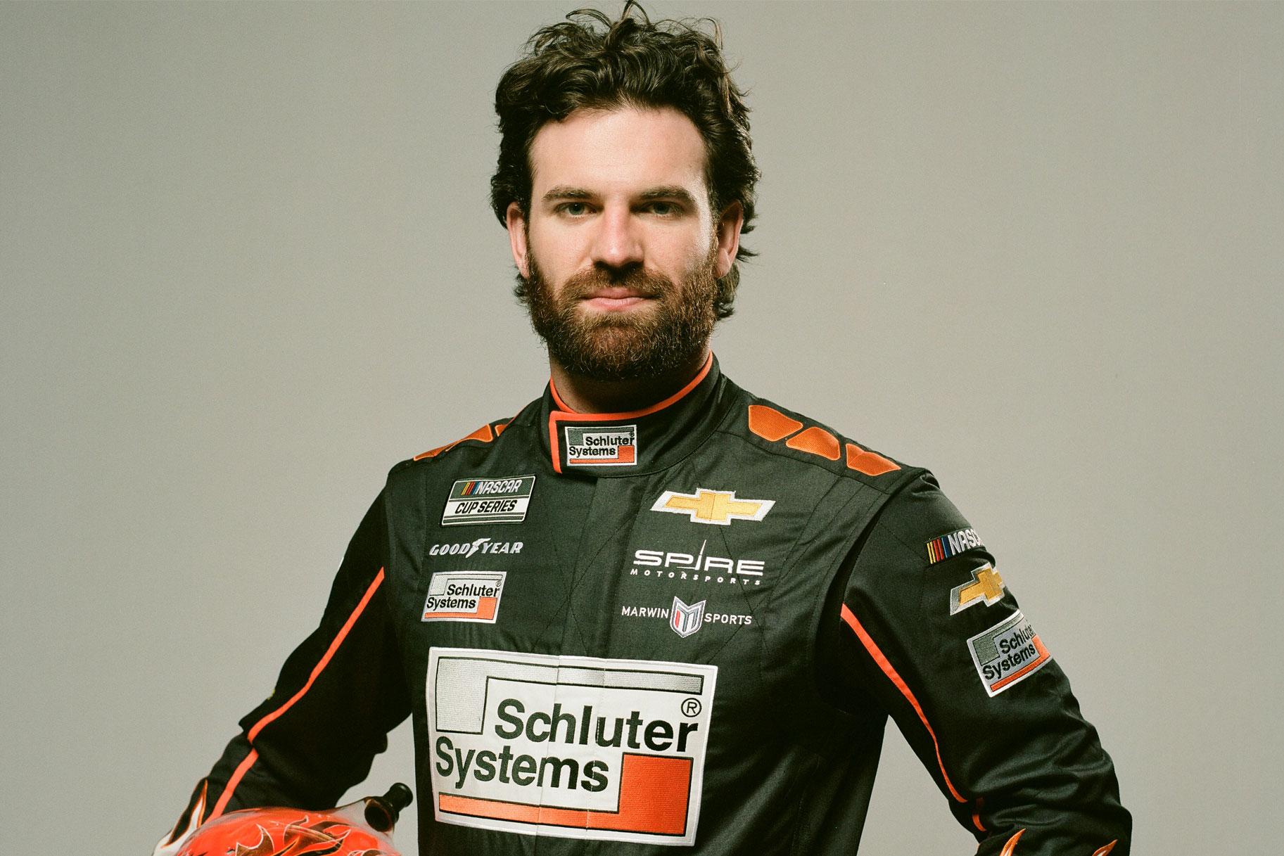 Corey LaJoie Steps Up as Andrés Pérez’s Replacement at Spire Motorsports for the 2025 Playoffs!