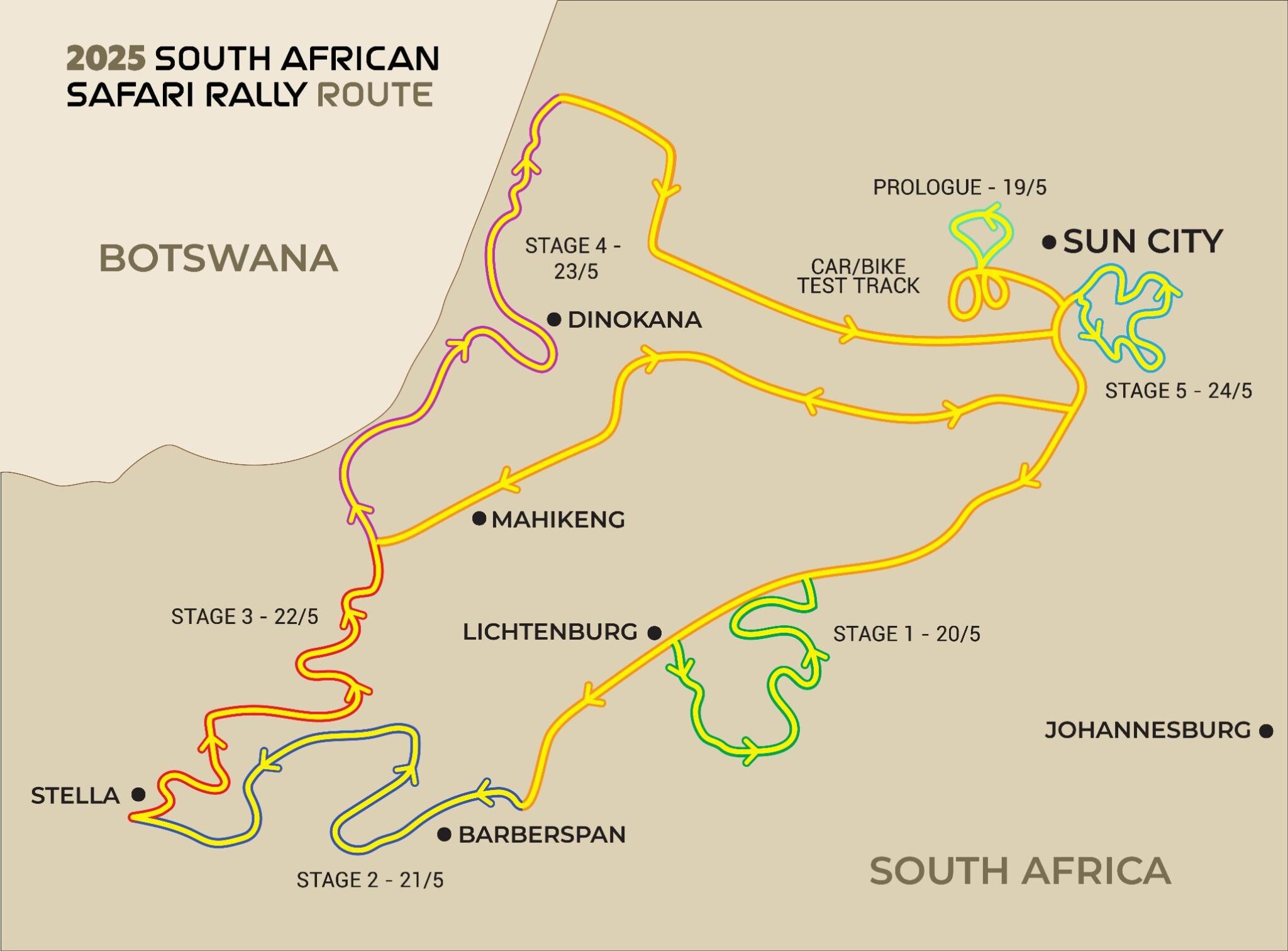 Thrills and Challenges Await as South African Safari Rally Launches Near Sun City!
