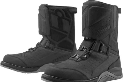 Introducing Icon’s New Alcan Waterproof Touring Boots: Gear Up for Your Next Adventure!
