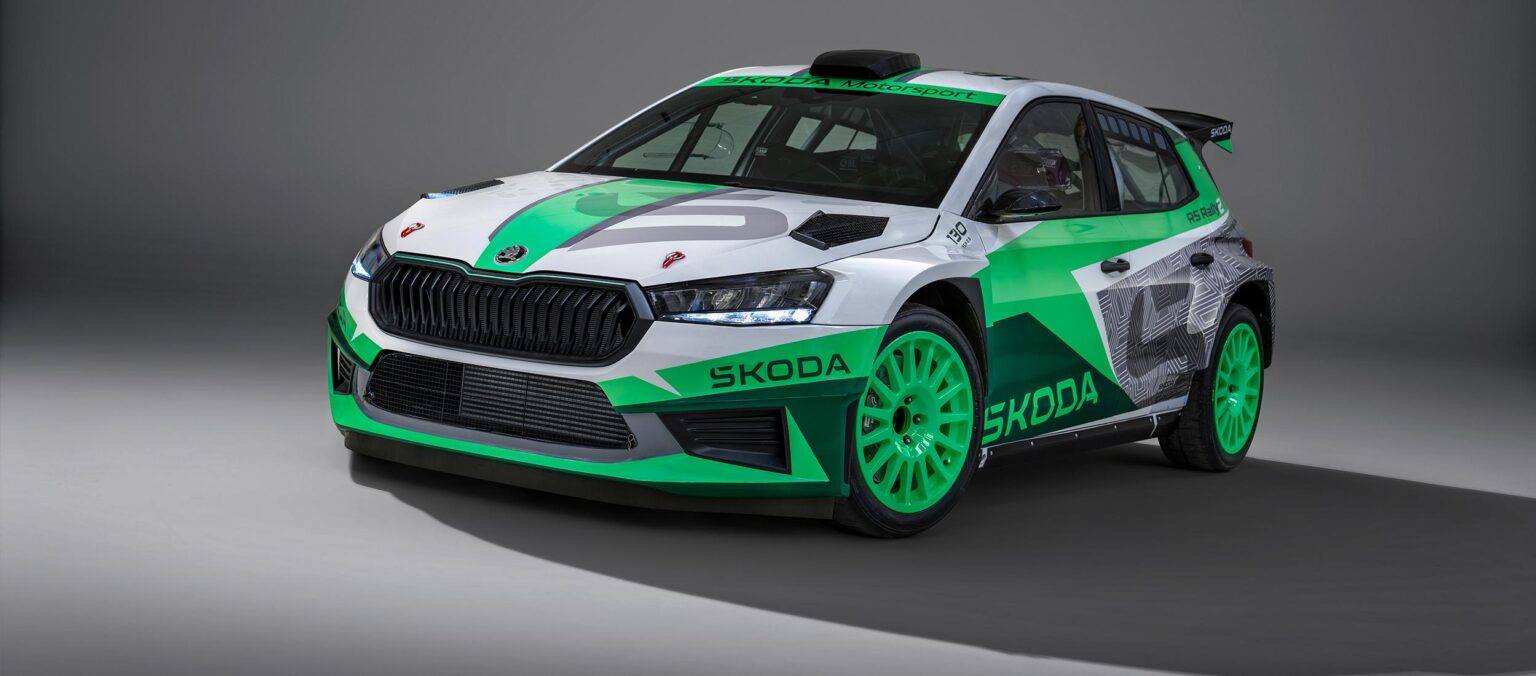 Booth Unveils the First Škoda Fabia RS Rally2 in the US!