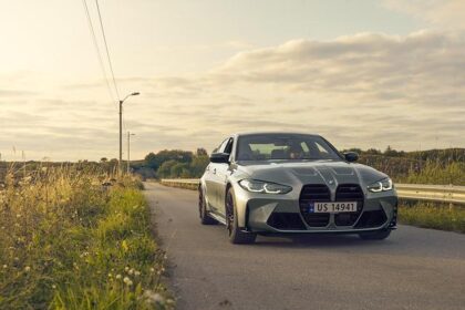 Unveiling the Stunning BMW M3 CS Touring in British Racing Green!