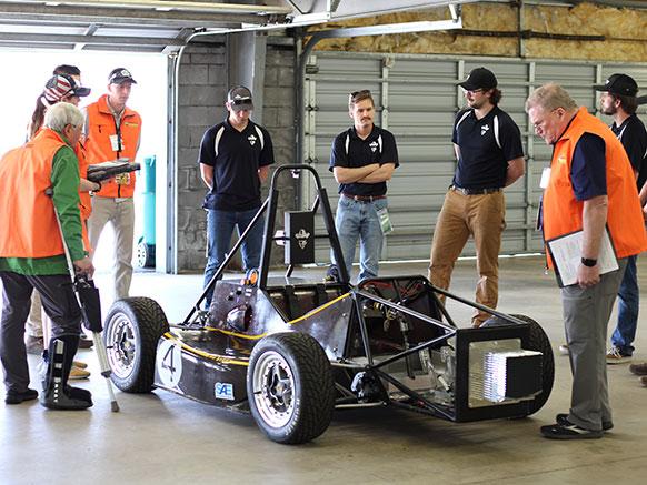 UW Motorsports Team Wins Second Gold in Formula Hybrid + Electric Competition – University of Wyoming