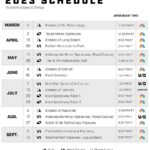 Here is the 2026 IndyCar schedule, featuring a doubleheader, new races and more